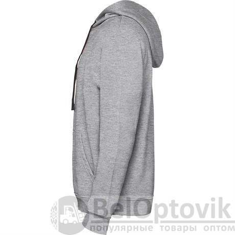 Толстовка URBAN мужская, СЕРЫЙ/ЧЕРНЫЙ L