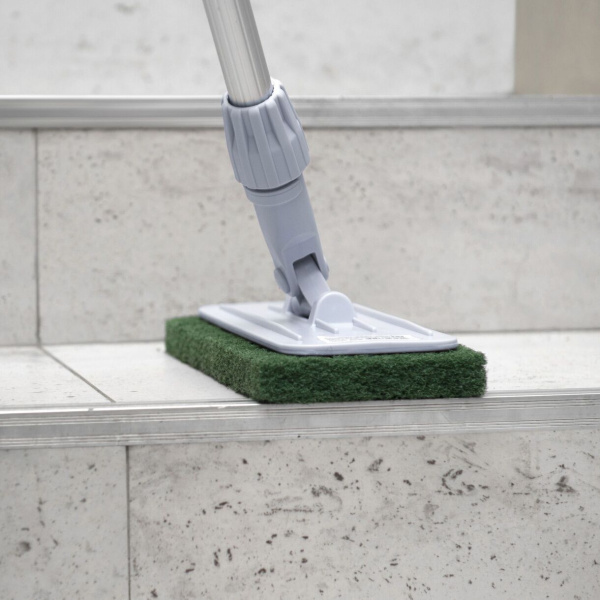 Губка-пад зеленая, средней жесткости, нейлон, 25*12*2 см HQ Profiline