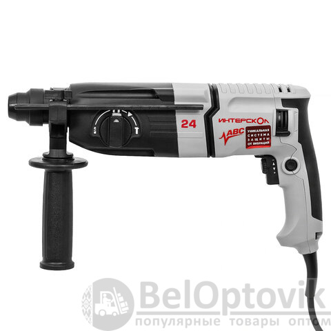 Перфоратор сетевой, 720 Вт, 1240 об/мин, 5080 ударов/мин, патрон SDS+, ИНТЕРСКОЛ П-24/700АВС, 160.1.4.40