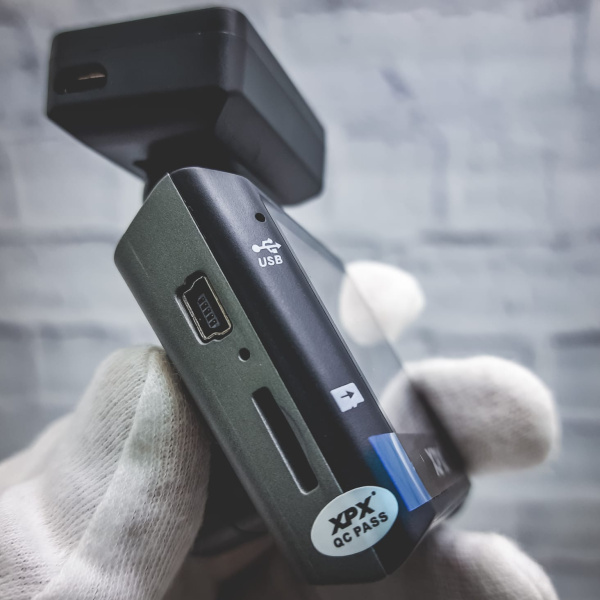 (Оригинал Корея) Автомобильный видеорегистратор XPX® Р37 , 1-канальный, запись видео 1920x1080, ЖК-экран 2,45" TFT дисплей, угол обзора 170°, SD (SDHC) магнитный фиксатор