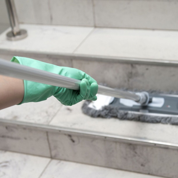 Перчатки латексные многоразовые зеленые р-р S HQ Profiline