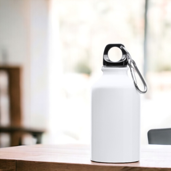 Алюминиевая бутылка YACA 330 мл. с карабином