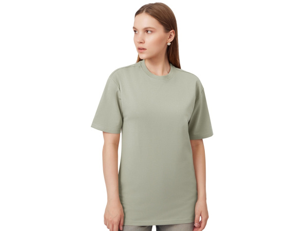 Футболка из френч терри «Warsaw», унисекс, Размер XL, Цвет зеленый оливковый