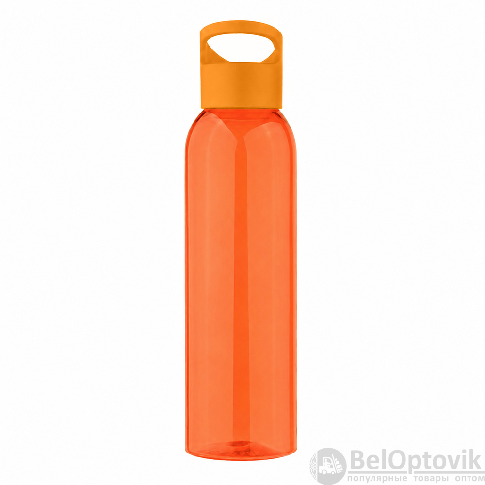 Бутылка пластиковая для воды Sportes, оранжевая