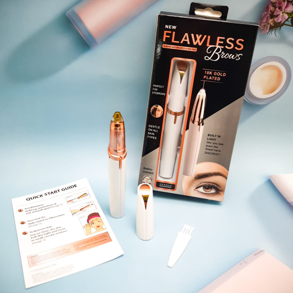Ручка - триммер Эпилятор для бровей Electric Finishing Touch Flawless Brows