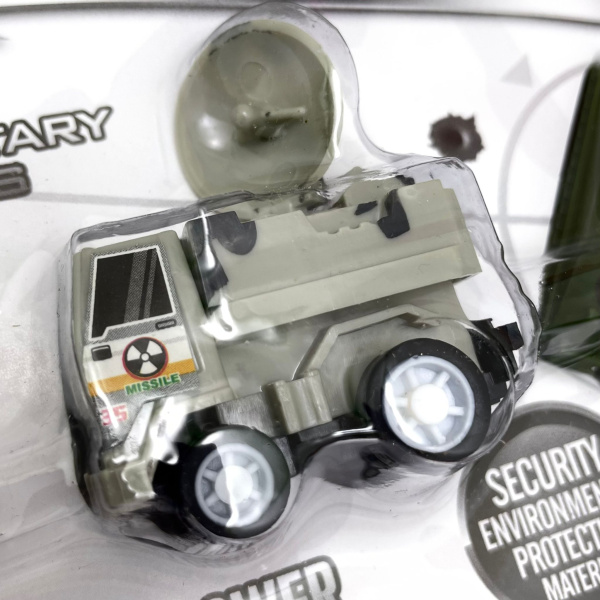 Игровой набор мини машинок "Военная техника" 6 шт.