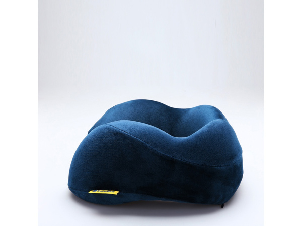 Подушка для путешествий со встроенным массажером «Massage Tranquility Pillow», Цвет синий