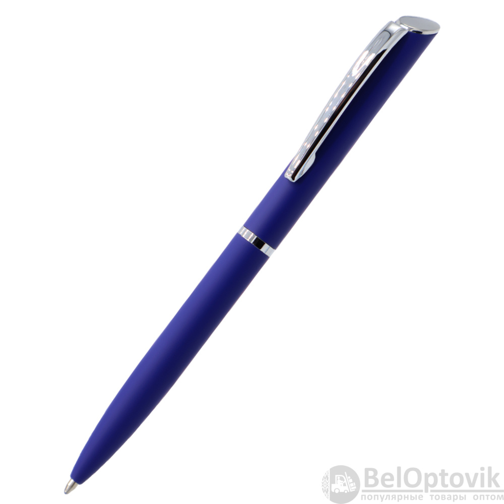 Ручка металлическая Miura, тёмно-синяя