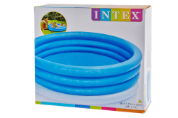 Надувной детский бассейн "Crystal" 147х33см Intex