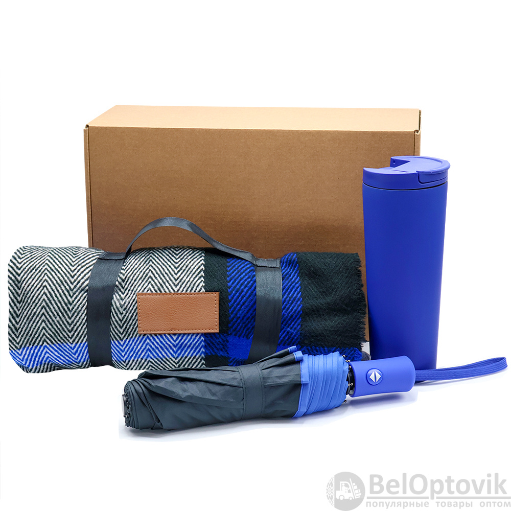 Подарочный набор AUTUMN MOOD, синий