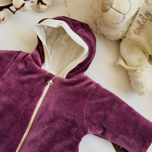 Комбинезон для новорожденного мальчика Bebika (13/13-21), состав: верх - 80% натуральный хлопок, 20% полиэстер; подкладка 100% хлопок; наполнитель - микрофайбер