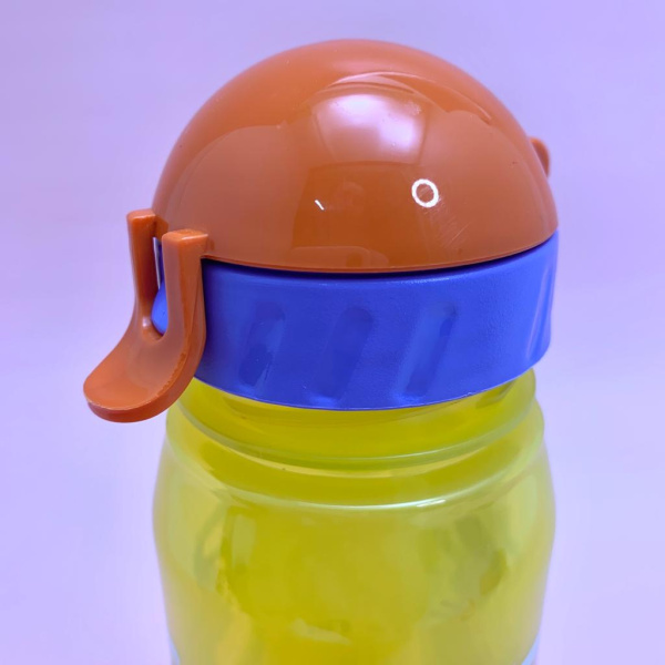 Детская бутылка для воды KIDS BOTTLE с трубочкой, 400 мл