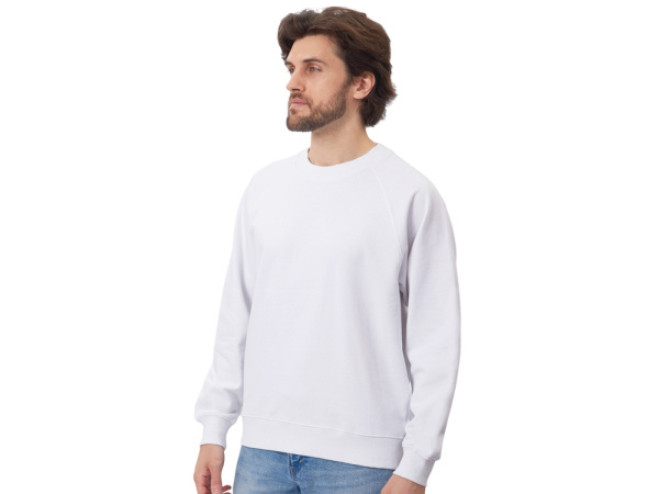 Свитшот оверсайз с рукавом реглан «Belgrade», унисекс, Размер XL, Цвет белый
