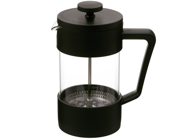 Френч-пресс «Intense», Цвет черный/прозрачный