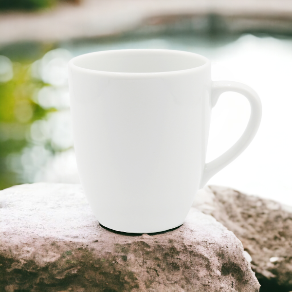 Кружка фарфоровая 300мл "Челси", Белый