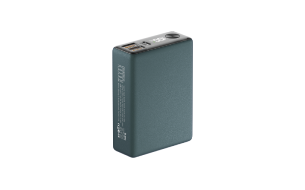 Внешний АКБ QX-10, 10000mAh, deep-green, OLMIO
