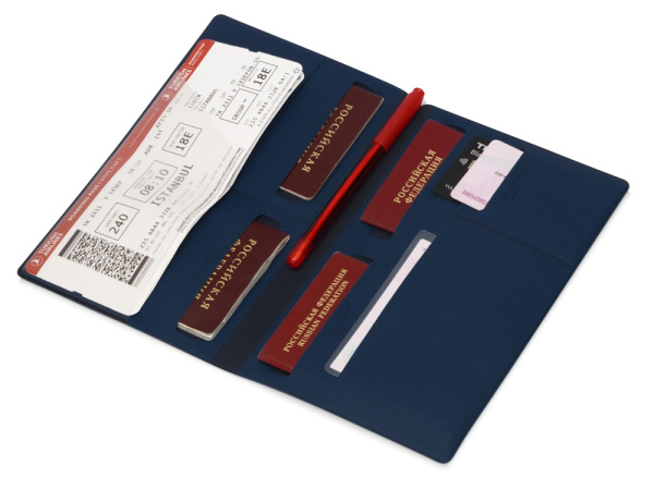 Семейный органайзер для путешествия «Favor», Цвет темно-синий