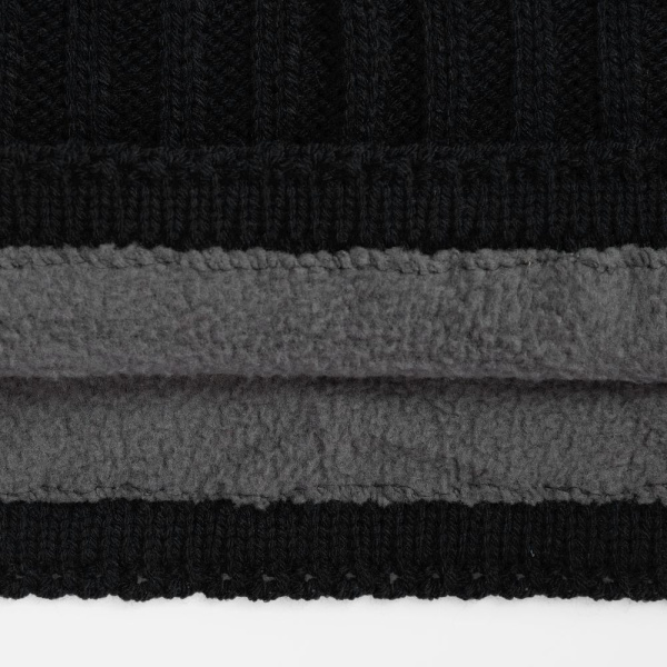 Снуд ComFleece, черный, 28х27 см