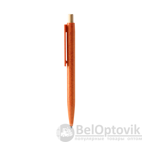 Ручка из пшеничного волокна CARINI, оранжевая