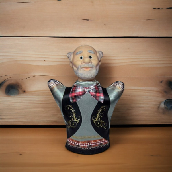 Игрушка Би-Ба-Бо Дед, полиэстер, вместимость 0,3 кг, мультиколор / Оригинальный и яркий сувенир для праздников и тимбилдинга