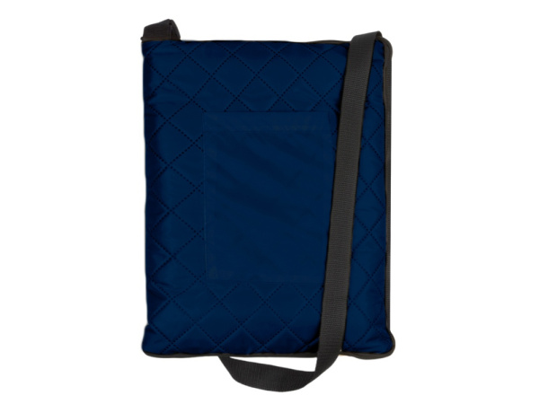 Плед для пикника «Ridge» 115 х 140 см, Цвет синий нэйви
