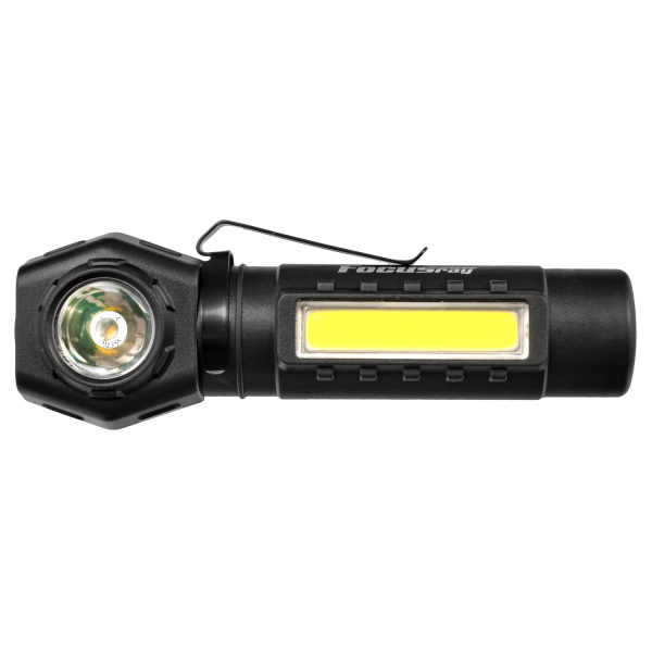 Фонарь налобный FOCUSray 1317 акку 14500 1200 мАН диод XPE  + диод СОВ 1/60/240, шт