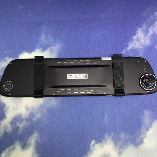 (Оригинал Корея) Зеркало - видеорегистратор XPX® ZX829 (в  комплекте с  двумя камерами дорога+задний вид, ЖК-экран 6,86’’, HD 1920х1080)