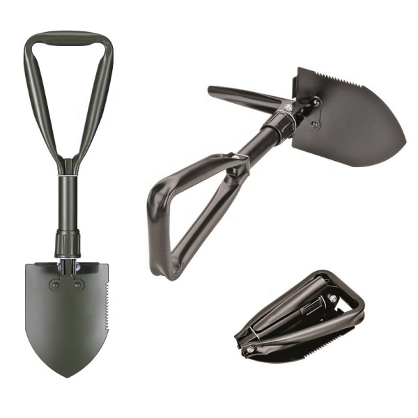 Лопата складная Multi Shovel Pro в чехле, чёрная