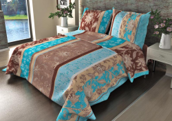 Постельное белье, бязь Комплект 1,5 спальный (147*215 см; 150*215 см; 70*70 см - 2 шт) "Эллегия" Живые фотографии внутри