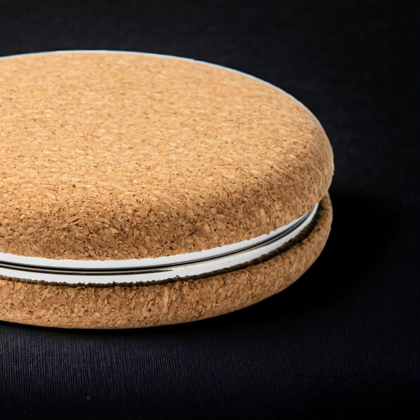 Складное двустороннее карманное зеркало BELLE, бежевый