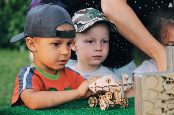 Деревянный конструктор (сборка без клея) “Аркбаллиста” UNIWOOD