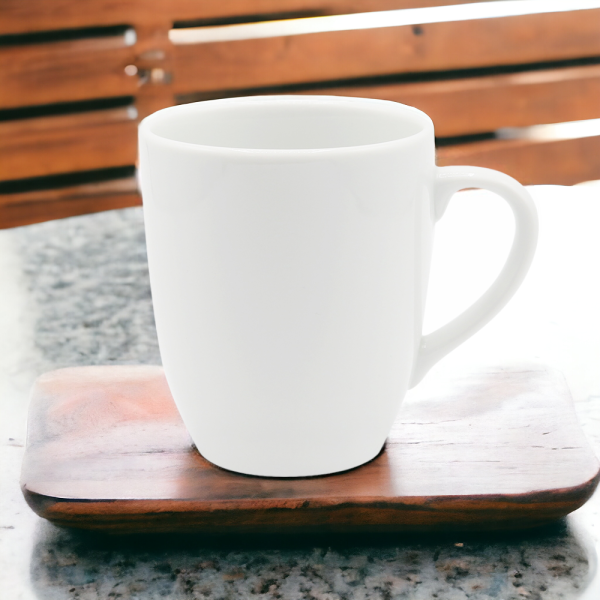 Кружка фарфоровая 300мл "Челси", Белый