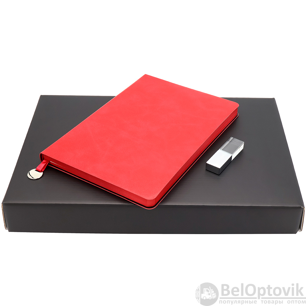 Подарочный набор ЗАМЕТЬ И ЗАПОМНИ, красный