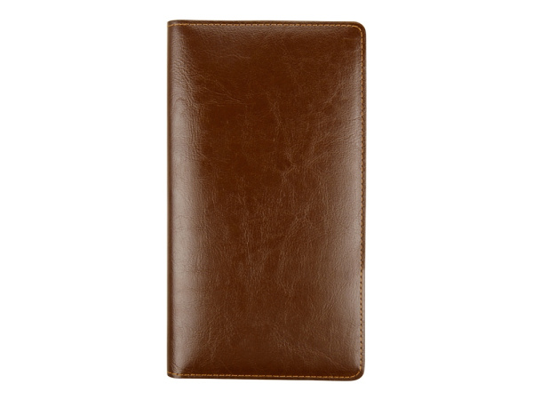 Трэвел-портмоне, Цвет коричневый