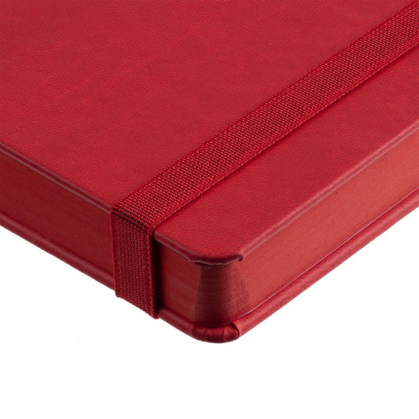 Ежедневник New Factor Metal, красный, 15х20,8х2 см