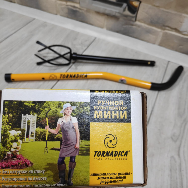 Ручной культиватор-корнеудалитель Торнадика-мини "Tornadica"