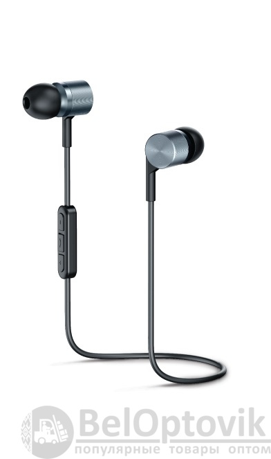 Наушники беспроводные OLMIO "BTE-05", Bluetooth, black