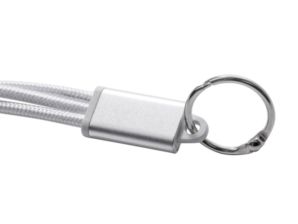 Кабель для зарядки 3-в-1 «Tres», Цвет серый