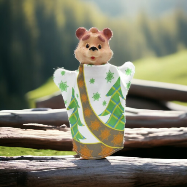 Игрушка "Би-Ба-Бо Мишка", полиэстер, вместимость 0.3 кг, мультиколор / Оригинальный и небанальный подарок для весёлого праздника или тимбилдинга