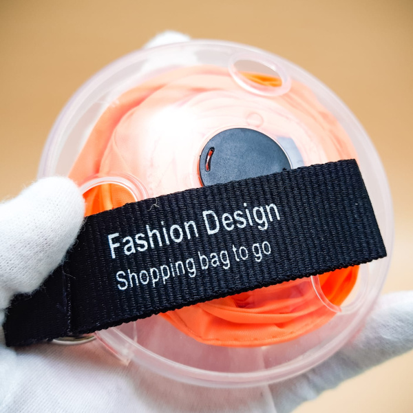 Сумка шоппер складная Nautiloop Roll-Up Bag для покупок Красная