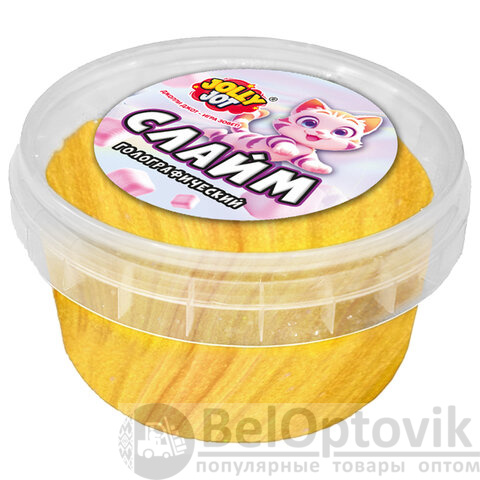 Слайм МИКС, 200 г, АССОРТИ, 3 вида, JOLLY JOT (ДЖОЛЛИ ДЖОТ), 667322