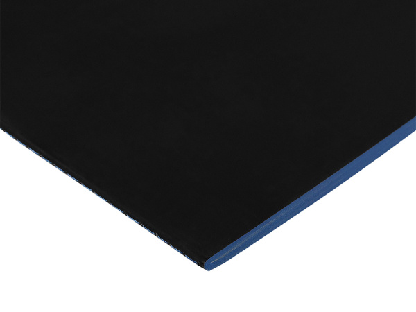 Бизнес-тетрадь А5 «Pragmatic Contrast», Цвет черный/голубой