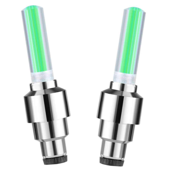 Светящиеся светодиодные колпачки на ниппель колеса (вело, мото, авто)