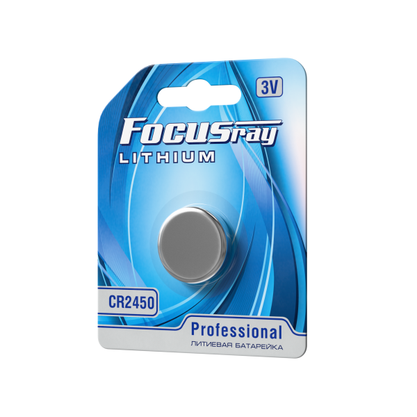 FOCUSray CR2450 BL1 1/10/240 батарейка, шт