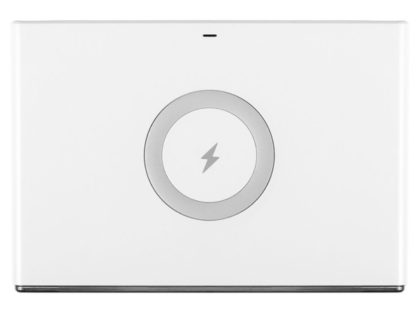 Часы с беспроводным зарядным устройством «Timebox 2», Цвет белый