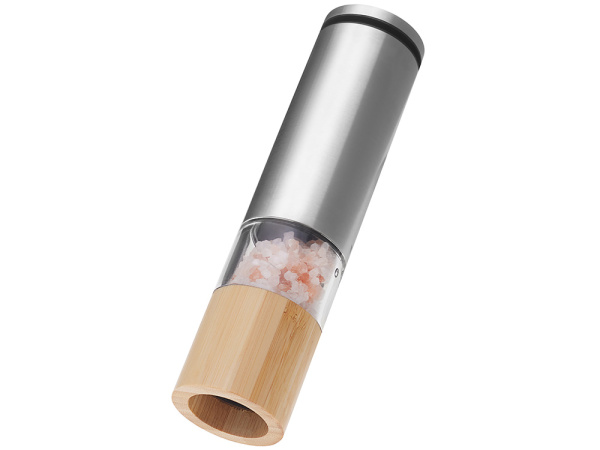 Электрическая мельница для специй, на батарейках «Clove», Цвет серебристый, коричневый