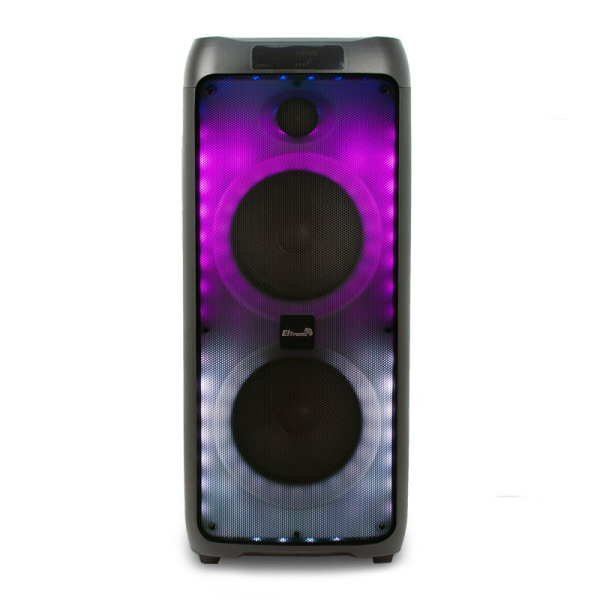 Беспроводная портативная bluetooth колонка Eltronic FIRE BOX 800 Watts арт. 20-09 с беспроводным микрофоном, LED-подсветкой и RGB светомузыкой, пультом дистанционного управления