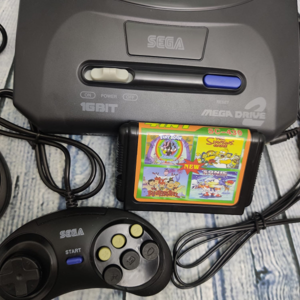 Картридж для приставок Sega Mega Drive 2 1-4 сборник 4 в 1 2 KC-419