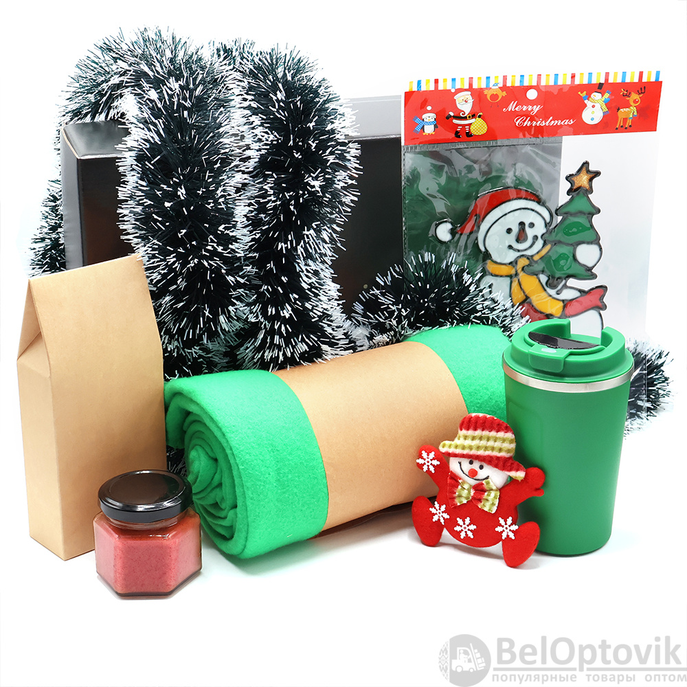 Подарочный набор Уют Box, зеленый