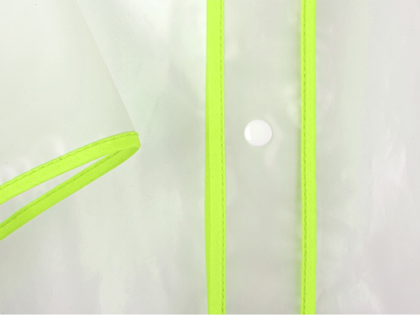 Дождевик «Providence» c чехлом, унисекс, Размер XL-2XL, Цвет прозрачный/зеленый